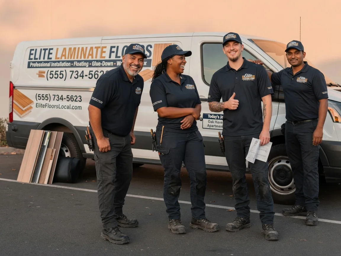 Laminate flooring installation company in South Amana, IA